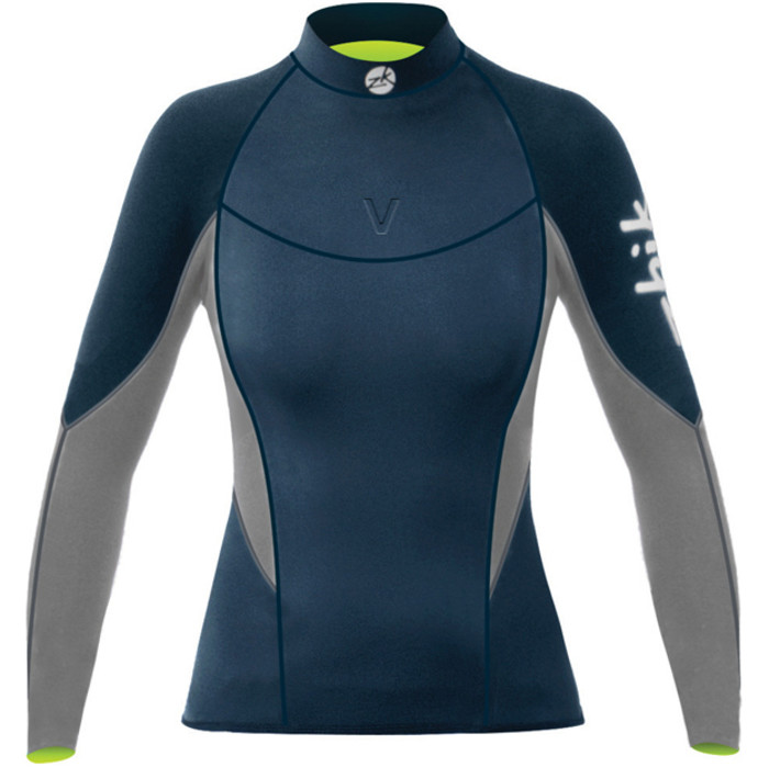 2023 Zhik Womens Superwarm V Neoprene Top NAVY DTP1120W Wetsuit Tops